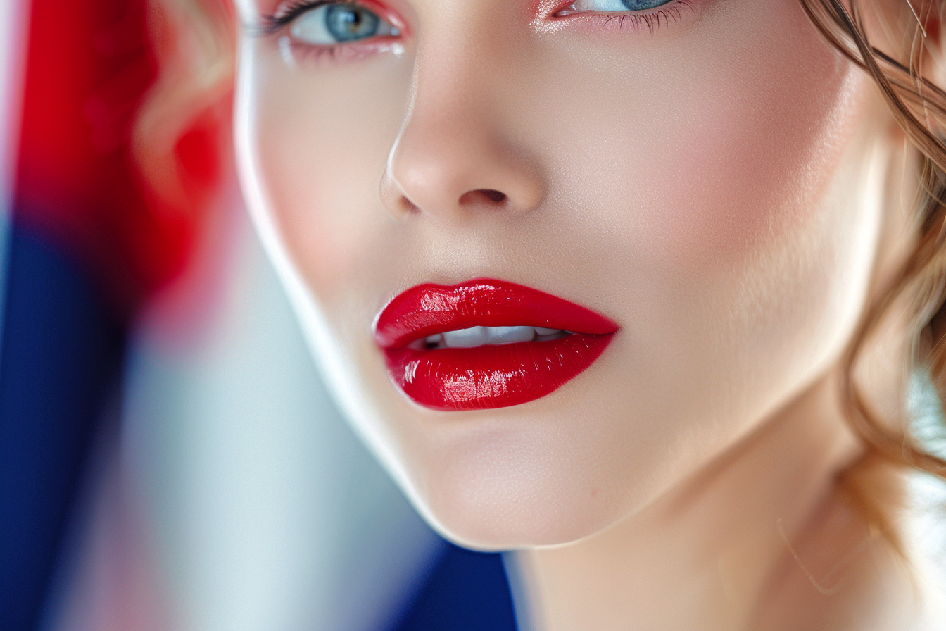 Les lèvres : le rouge à l
