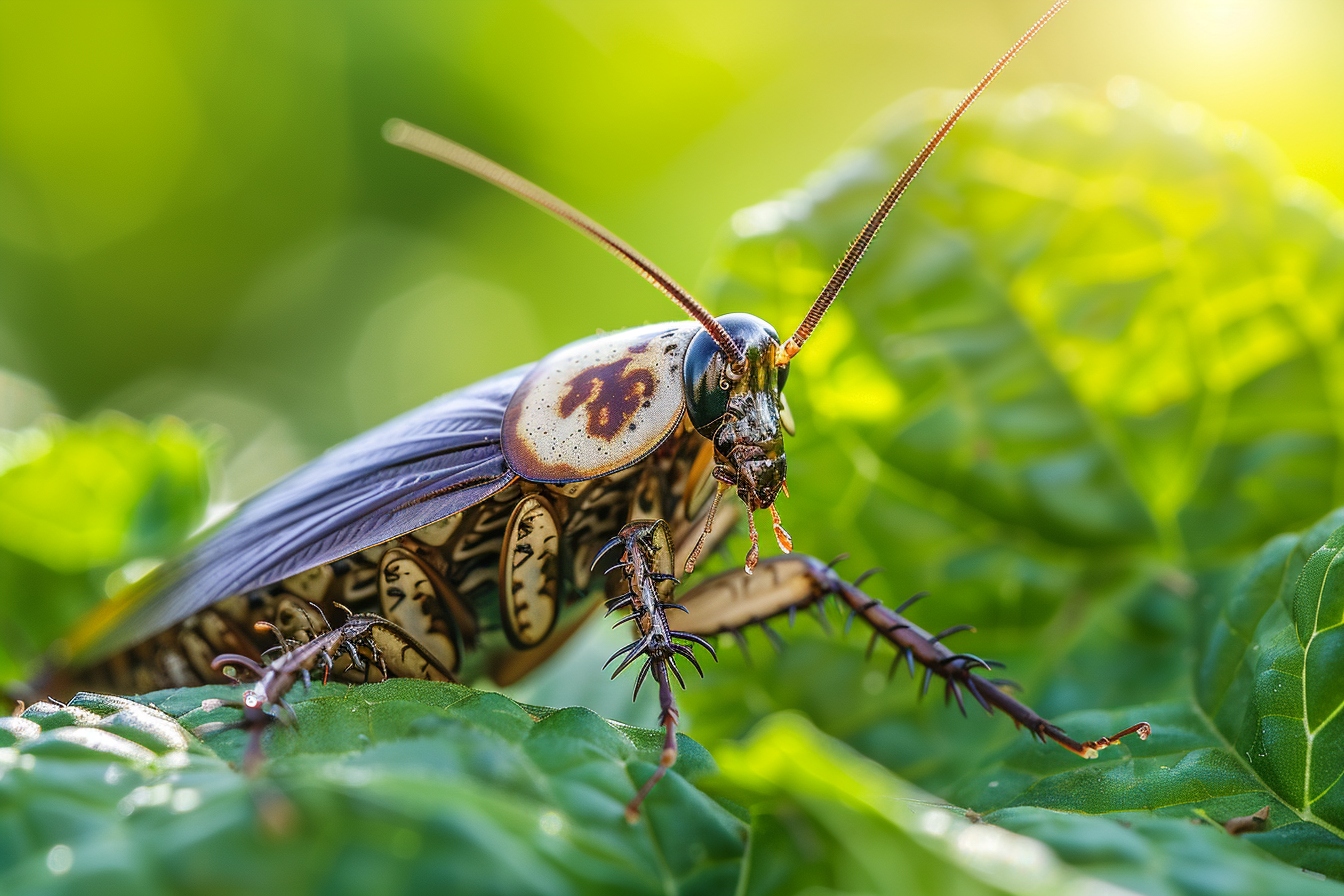 La fascination pour la blatte de jardin
