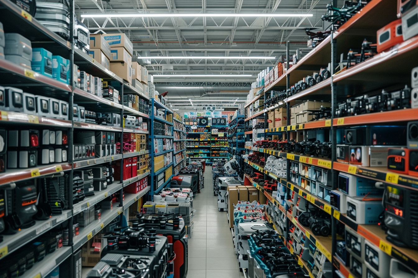 Les grandes surfaces de l’électronique