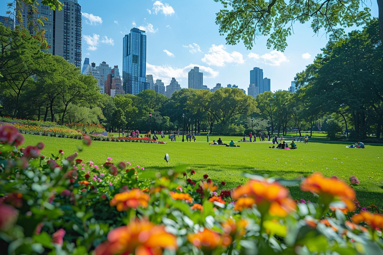 1. parcs urbains et jardins publics: des oasis de tranquillité