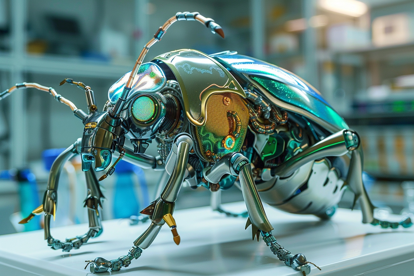 Les technologies inspirées par les capacités incroyables de la blatte de jardin